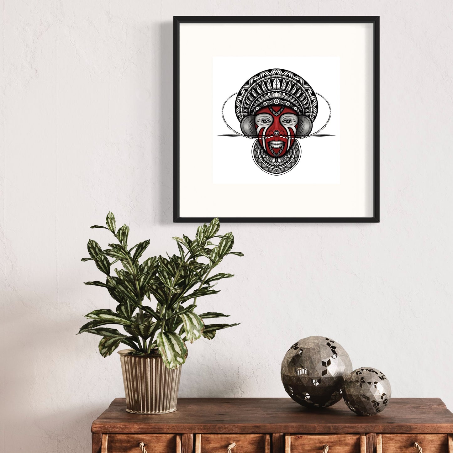 Mama Graun - Framed Print Limited Edition